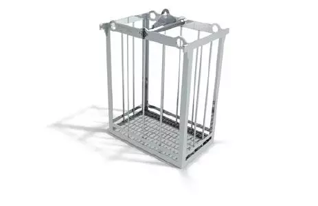 basket for mold and die cleaning