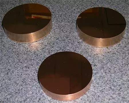 Before Polishing Beryllium Copper