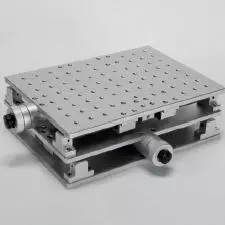 X-Y table for laser marking