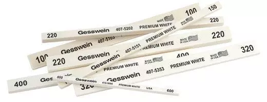 Gesswein premium white polishing stones