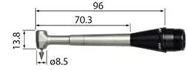 90º Mini Angle Type Attachment for Chamfering Deep Hole